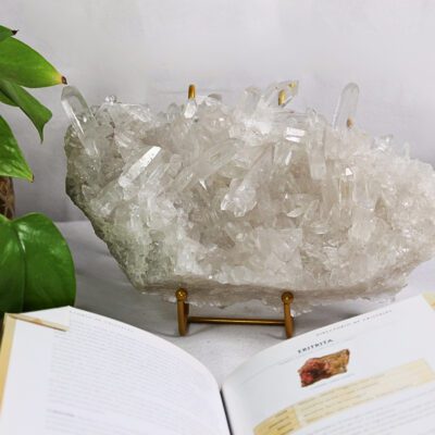 Cluster de Cuarzo Blanco