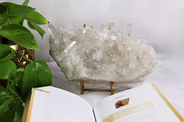 Cluster de Cuarzo Blanco