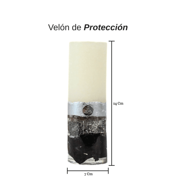 Velón de Protección Base de resina, C/ Cuarzos integrados - Image 6