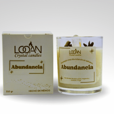 Crystal Candle de Abundancia